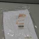 ALLBASE Women's Sleeveless Crew Neck Bodysuit Top Sexy Slim Summer Stretch Tank Top, White, XXL