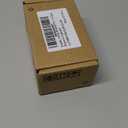 homdiy 5 Pack Brushed Nickel Cabinet Knobs, Round Kitchen Drawer Knobs, Silver Knobs for Cabinets, Metal Handles for Desk Drawers Cupboard