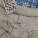 Girls Princess Velvet Cape Kids Elsa Hooded Princess Cape Halloween Snow Cloak Costume 2-10Years (Medium, Frozen Blue)