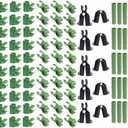100Pcs Adjustable Plant Trellis Connector Clip Plastic Plant Connector Stakes Garden Plastic Connector Connecting Joint Buckle Clip 8mm