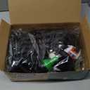 Flexi Hose Expandable Garden Hose with 8 Function Nozzle, 100FT - Lightweight Retractable Garden Hose, Water Hose - No-Kink Flexibility, 3/4 Inch Solid Brass Fittings and Double Latex Core (Black)