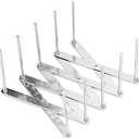 LiebeWH Stainless Steel Dish Drying Rack Kitchen Telescopic Drain Rack Dish Drainer Organizer with Anti Slip Design (1PCS)