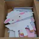 Pinkunn 5 Pcs Farm Animal Yard Party Signs Decoration, 15.7-21.7 inch Farm Animal Cardboard Cutouts Thanksgiving Party Lawn Decoration for Farmhouse Theme Barnyard Birthday Baby Shower Yard Decor