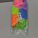 XunYee 48 Pcs Neon Scrunchies Bulk for 80s Hair Ties Bright Color Neon Hair Accessories Scrunchy Elastic Hairbands for Women Ropes Ponytail Bands 90s Party Outfits Workout, 6 Solid Colors