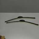 A-Premium Windshield Wiper Blades - Compatible with Chevrolet Blazer & Cadillac XLR & GMC Jimmy, Sonoma& Oldsmobile Bravada - 20" and 20", Hook, w/Wear Indicator & Towel, Left and Right (Pack of 2)