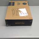 TABEKE Shower Chair for Inside Shower, Heavy Duty Shower Chair with Backrest & Padded Armrest, Height Adjustable Shower Bench, Shower Seat for Bathtub, Elderly and Disabled (Medium, Off White/Dark Gray)