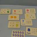 TOOKYLAND Peg Board Toddler Toys, Counting Wooden Toys with 55 Pegs, Wooden Math Manipulatives,Montessori Math and Numbers for Kids & Kindergarten Learning Activities