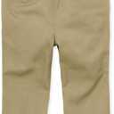 The Children's Place baby boys And Toddler Stretch Skinny Chino Pants Jeans, Flax Single, 9-12 Months US