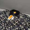 Timberland Women's Quilted Washed Canvas Printed Jacket, Floral Angora Print, X-Large