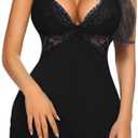 Avidlove Women Lingerie Lace Chemise Sleepwear Babydoll Teddy Lingerie S