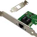 Realtek Chipset 1 Gigabits Gbps PCIe PCI Express Ethernet Network Interface Card Adapter with Low Profile Bracket for Desktop PC/Mac(No Software)