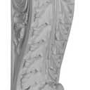 Ekena Millwork COR05X04X17ST 5 7/8-Inch W x 4 1/4-Inch D x 17 3/4-Inch H Stockport Corbel , White