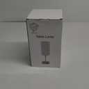 Bedside Lamp with Charging Station 74W2*3.94ft Retractable Cords & 2 USB Ports, 3 Way Dimmable Touch Lamps for Nightstand with LED Bulb, Desk Lamp with Charger for iPhone, iPad, Wood Base (Grey-Wood Grain)