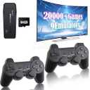 Retro Game Console 20000+ Games,64GB,4k Definition,Game Stick with Builtin 9 Emulators&Dual 2.4G Controllers,Plug and Retro Play Video Games for TV.(Crazyboy)