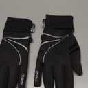 Winter Gloves Men Women, Warm Thermal Windproof Touchscreen Non-Slip,for Cycling Driving Running Hiking (Small, Black)