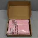 Mocsicka Pink Bow Bath Mat Cute Bow Bathroom Rug Super Soft Absorbent Bathroom Rugs Non Slip Bath Mat Machine Washable Rug for Bathrooms 20x32 inches (Pink, 50x80cm)