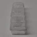 Large Ice Chilled Condiment CaddyChilled Condiment Containers Server with Lids for 5 Removable Compartments (2.5 cup)Serving Platters , Fruit & Garnish Tray for Party Supplies & Bar Accessories