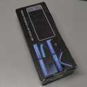 ToLuLu Wireless Charging RGB Gaming Mouse Pad, 15W LED Mouse Mat with 30W Charger, 14 Light Modes Large Mousepad with Wrist Support, Non-Slip Rubber Base Desk Mat Computer Keyboard Pad, Galaxy Nebula