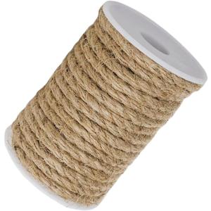 Natural Jute Twine Heavy Duty Rope for Crafting Gardening Home Decor and Repairs Versatile Strong