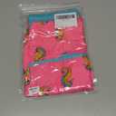 Cozople Compression Swim Shorts for Boys Vintage Pink Seahorse Graphic Swim Trunks Size 10 UPF Anti Chafe Bathing Suits with Boxer Brief Liner, 9-10 Years