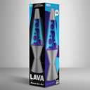 Lava Lamp - 14.5" Cosmic Wave - The Original Motion Light - Purple Wax and Blue Liquid - Item #2633 