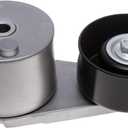 TUCAREST 39371 (For 5.3L/6.2L) Drive Belt Tensioner Pulley Assembly Fit For 15-20 Ca-dillac Escalade /14-18 Chevy Silverado 1500,15-20 Tahoe /14-18 G-MC Sierra 1500,15-20 Yukon [# 12626059 12670574]