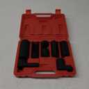 7Pcs Oxygen Sensor Remover Set, 3/8" & 1/2" Drive Socket Set for Automotive Repair and Maintenance