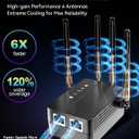 2026 WiFi Extender Signal Booster, Longest Range up to 15000 sq.ft for Home, Wireless Internet Extender with Ethernet Port, 6X Faster Speed WiFi Repeater, 1-Tap Setup, Compatible with 99% Routers