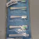 Replacement Brush Heads for Waterpik Sensonic Complete Care Toothbrush, with Covers, Compact, White, 10 Count