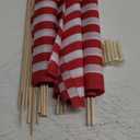 12 Pcs 12x18 Inch American Flags on Stick, American Flags for Outside, USA Stick Flag with Handheld and Grounded Multi-Purpose Flagpole, Memorial Day Decorations, 4th of July, Veterans Day, Patriotic Decorations