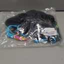 Blooming Jelly Womens Tummy Control Tankini Swimsuits Color Block Bathing Suit V Neck Two Piece Swimwear with Shorts (Medium, Black)