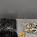 RUDONG M 100 Pcs Black Satin Napkins and Napkin Rings Set, 17 x 17 Inch Square Cloth Napkins Set of 50, Silky Soft Table Napkins Bulk for Weddings, Banquet, Parties Dinner Decoration