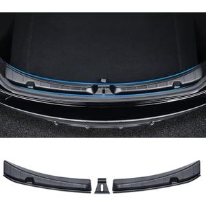 TOPABYTE Rear Bumper Guard for Tesla Model 3 Highland 2026-2024 Rear Trunk Bumper Guard TPE Anti Scratch Protection Trunk Door Sill Protector for New Model 3 Accessories