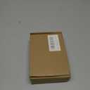 Zig Zag Terrazzo Stone Soap Dish for Bathroom Sink - Concrete Soap Saver for Bar Soap Holder for Shower - Sponge Holder - Self Draining Soap Dish Holder - Kitchen Soap Tray (Black)