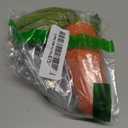 MewaJump Dog Squeaky Chew Toys for Aggressive Chewers, Rubber Carrot Dog Toys for Training and Cleaning, Durable Interactive Tough Dog Toy for Puppy Medium Dogs