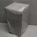 Stainless Steel Paper Towel Holder Countertop, Modern Spiral Cover Design,Weighted Base for Stability, Freestanding Easy One-Handed Operation for Kitchen Bathroom (Brushed Silver)