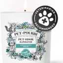 Pet-Pourri Pawsitively Fresh Pet Odor Deodorizer Candle, Burns Up to 45 Hours, Aromatherapy & Air Freshener with Essential Oils, Plant Based Ingredients & Wax, Vet Approved, Jasmine Pear Scent