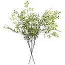 Melorca&Guilla Artificial Plants,4PCS 43" Green Nandina Faux Branches for Vase,Artificial Plants Faux Greenery Stems for Shop Garden Office Home Décor