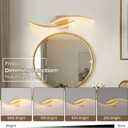 23.62 inch Vanity Light for Bathroom Lighting Fixtures Over Mirror Dimmable 5CCT Vanity Lighting Fixture Modern Bathroom Vanity Light Modern Wall lamp