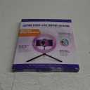 Selfie Stick Content Creator Pro with Phone Holder and Tripod Stand with 8" RGB Ring Light (ETSELFCCPC)