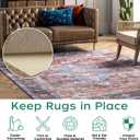BAGAIL BASICS Non Slip Rug Pad Gripper 8 x 10 Feet Extra Thick Carpet Pads for Area Rugs and Hardwood Floors, Keep Your Rugs Safe and in Place