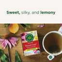 Traditional Medicinals, Organic Throat Coat Lemon Echinacea - Supports Throat Health - Kosher, Non-GMO, Caffeine-Free, Compostable, 16 ct, 01/2029