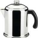 Farberware 50124 Classic Yosemite Stainless Steel Coffee Percolator - 8 Cup, Silver,Stovetop