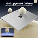 Soonjet TravelArmor for MacBook Pro 14 inch Case | M5 M4 M3 M2 M1 Pro/Max 2026 2025-2021 | Anti-Cracking Tech | 360° Defense Upgrade | Protective Hard Shell Laptop Cover | Frosted Clear