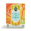 Whole Foods Market, Organic Tropical Blend Italian Soda, 11.2 Fl Oz (Pack of 4) Best By: 11/14/24 & Bubly Sparkling Water, Lime, Zero Sugar & Zero Calories, Seltzer Water,12 Fl Oz Cans (Pack of 2) Best By: Feb/16/26