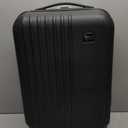 Travelers Club Cosmo Luggage, Black-20, 20-Inch