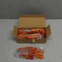 3 Pack Thanksgiving Decorations Fall Garland with Pumpkin Lights & Enlarged Maple Fall String Lights Pumpkin Decor, 30Ft 60LED Waterproof Battery Operated Christmas Fall Thanksgiving Decor for Home (Orange)