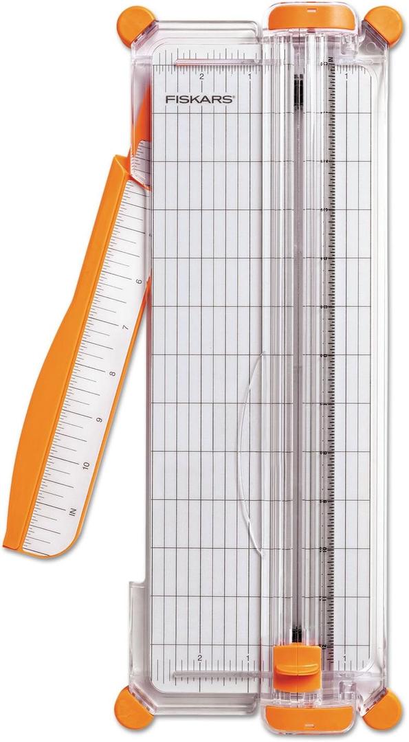 Fiskars Manufacturing Corp - Trimmer,Craft,12",Port,Gy