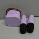 Mini Karaoke Machine for Kids, 2026 TOP Toys Birthday Gifts Ideas for Girls Ages 4, 5, 6, 7, 8, 9, 10, 12+ Years Old, Portable MP3 Player with 2 Wireless Mics for Family Home Party