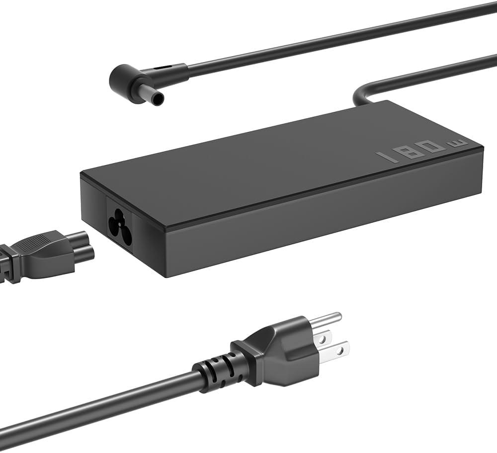 180W Laptop Charger Compatible with ASUS Rog Zephyrus G14 GA401 G15 GA502 Series GA401QM GA502DU GA401IV GA401QH GA401IH GA502IU GA502IV TUF A15 A17 F15 F17 Replacement Power Adapter